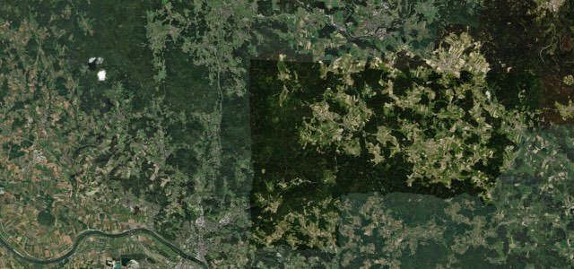 Satellite map of Ruselbergstrecke, Germany