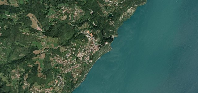 Satellite map of Strada della Forra, Italy