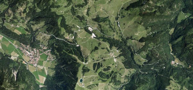 Satellite map of Sudelfeld Pass, Germany