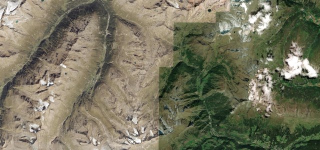 Satellite map of Timmelsjoch, Austria
