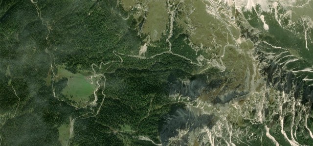 Satellite map of Tre Cime di Lavaredo Toll Road, Italy