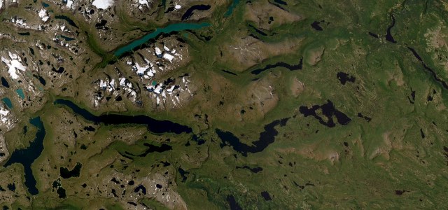 Satellite map of Valdresflye, Norway