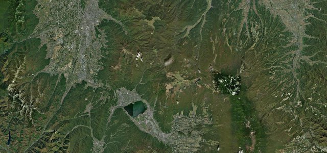 Satellite map of Venus Line, Japan
