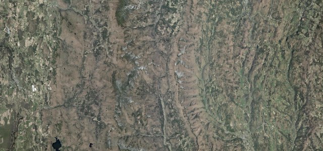 Satellite map of Granville Gulf, The East