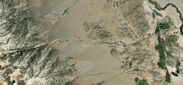 Satellite map of Whitney Portal Road, The West