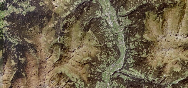 Satellite map of Zillertaler Höhenstraße, Austria