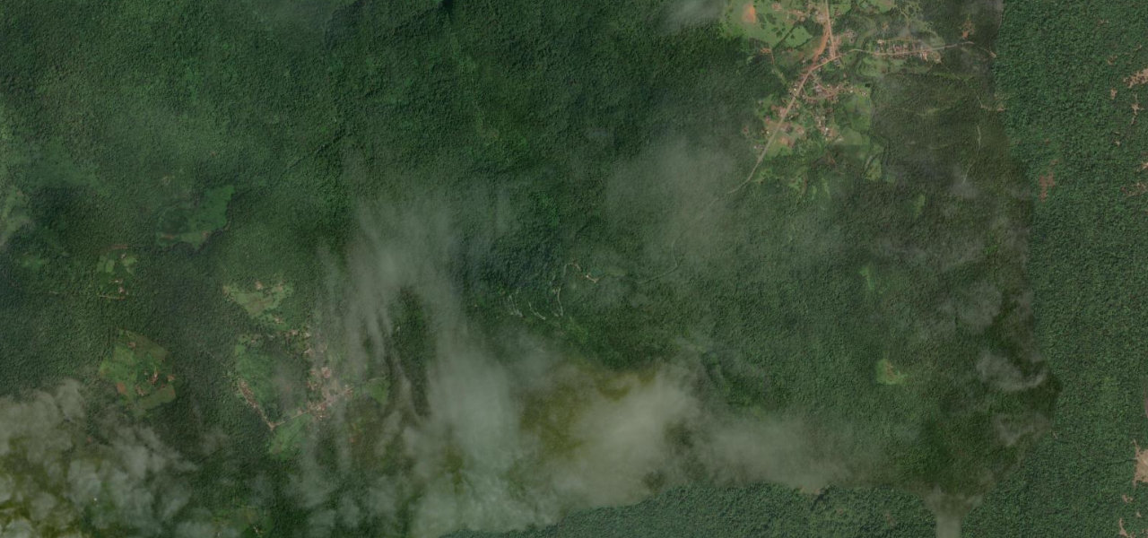 Satellite map of Agumbe Ghat, India