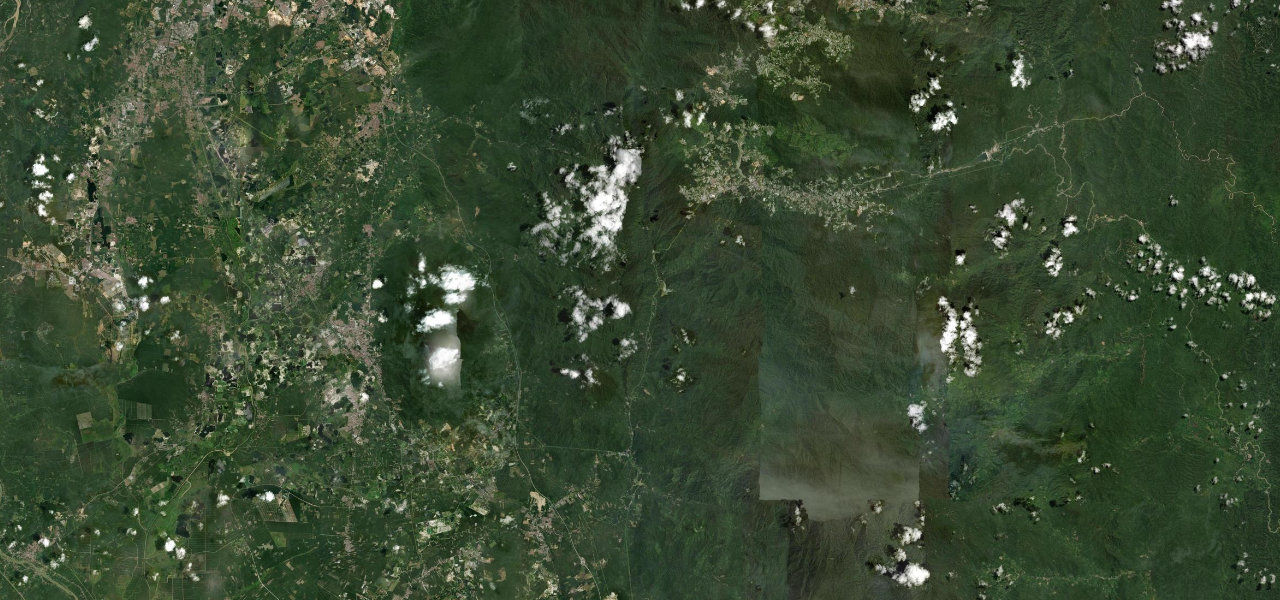 Satellite map of Cameron Highlands Road, Malaysia