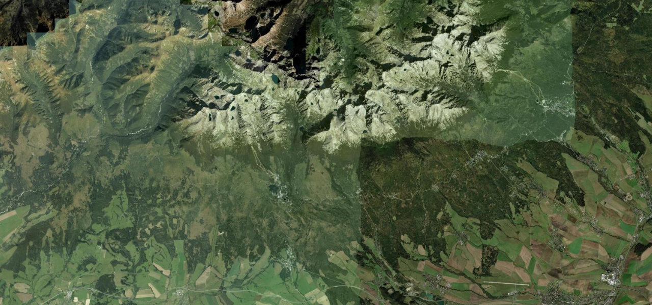 Satellite map of Cesta Slobody, Slovakia