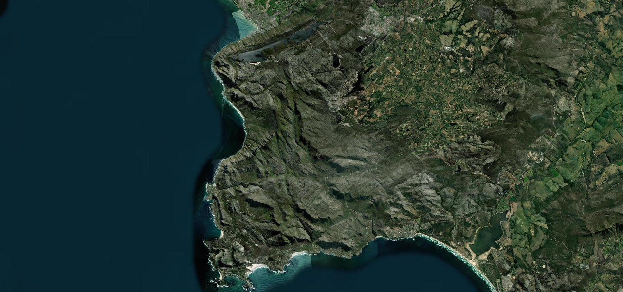 Satellite map of Clarence Drive