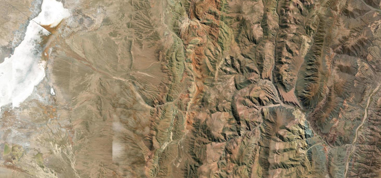 Satellite map of Cuesta de Lipán, Argentina