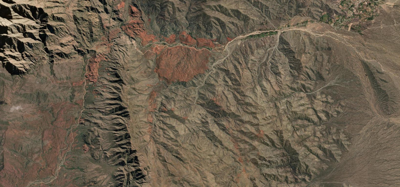Satellite map of Cuesta de Miranda