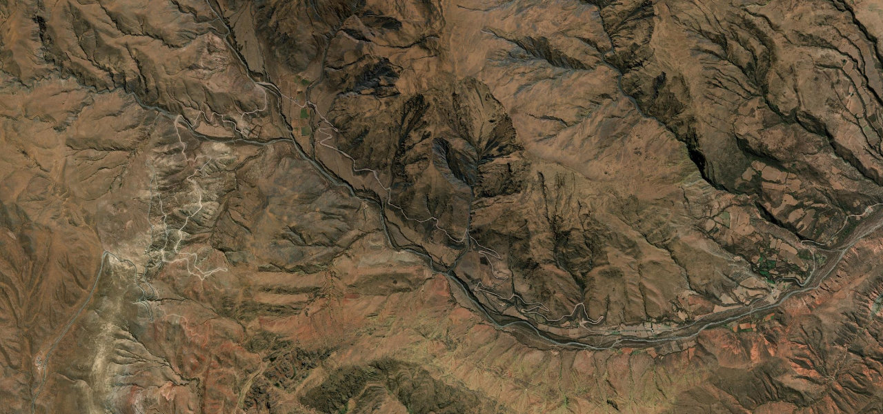 Satellite map of Cuesta del Obispo