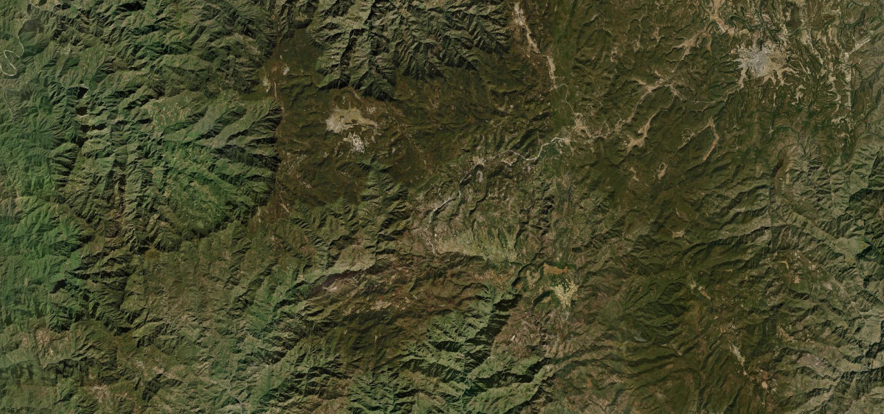 Satellite map of El Espinazo del Diablo, Mexico