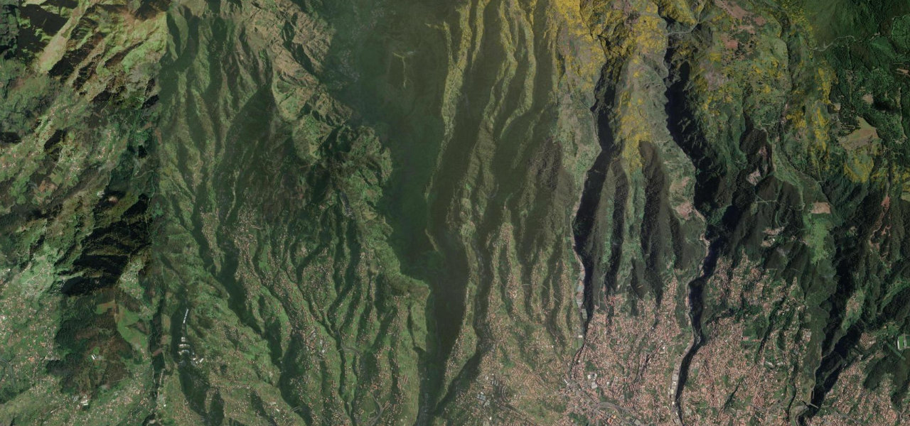 Satellite map of Curral das Freiras