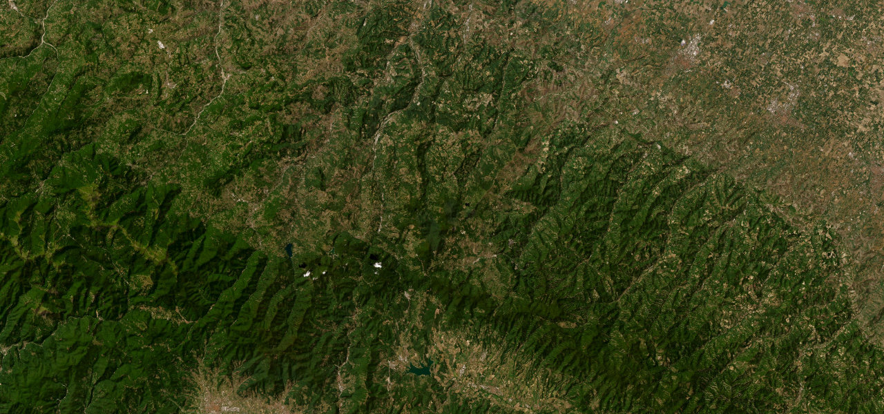 Satellite map of Futa and Raticosa Passes