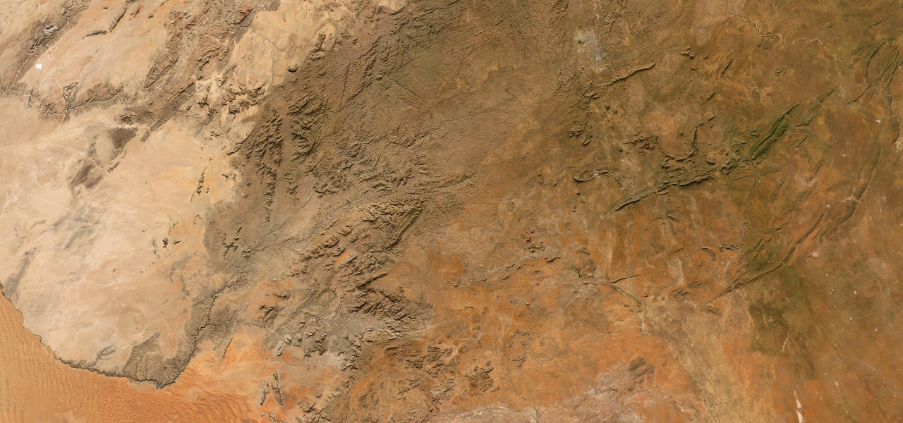 Satellite map of Gamsberg Pass