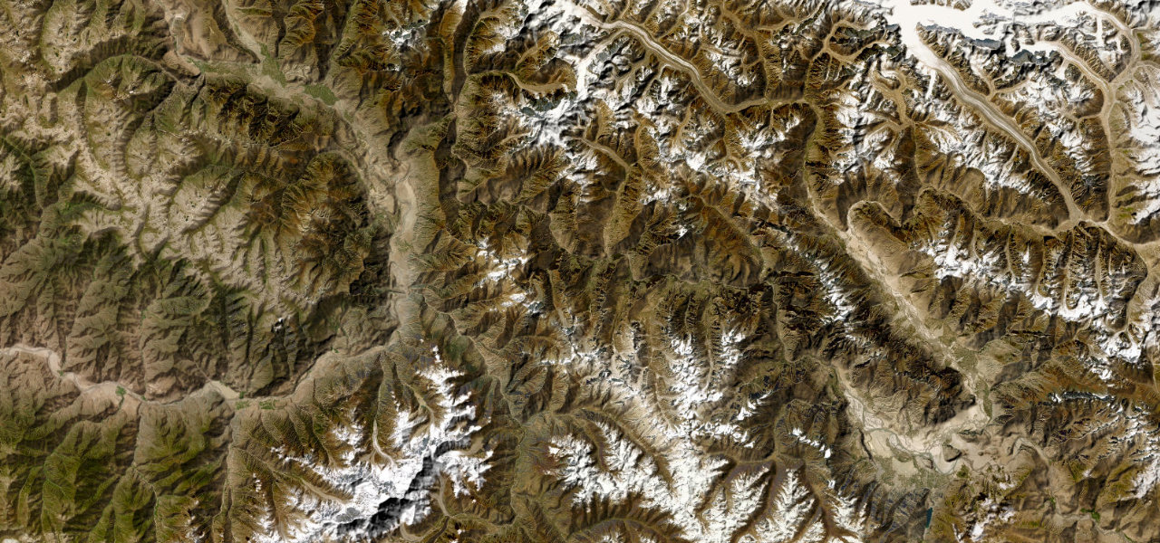 Satellite map of Gilgit–Skardu Road, Pakistan
