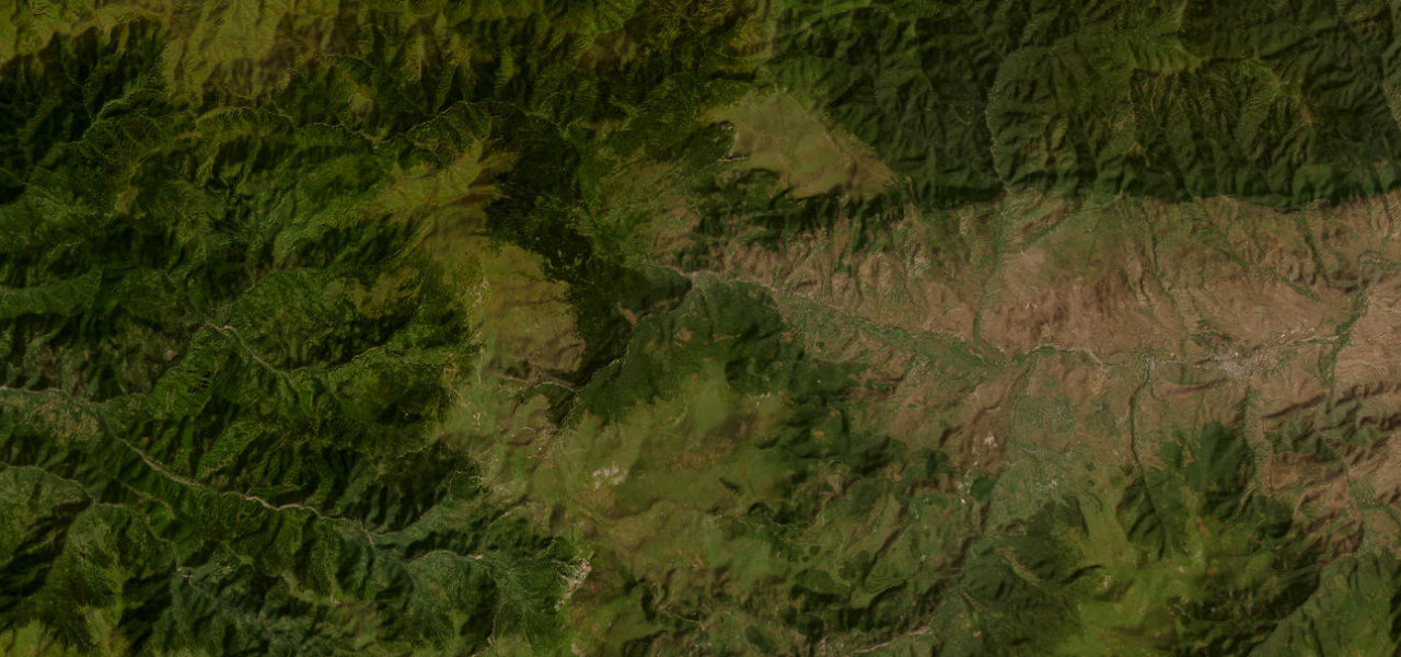 Satellite map of Goderdzi Pass, Georgia