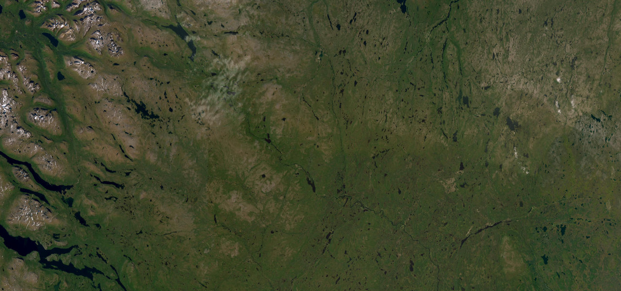 Satellite map of Käsivarrentie