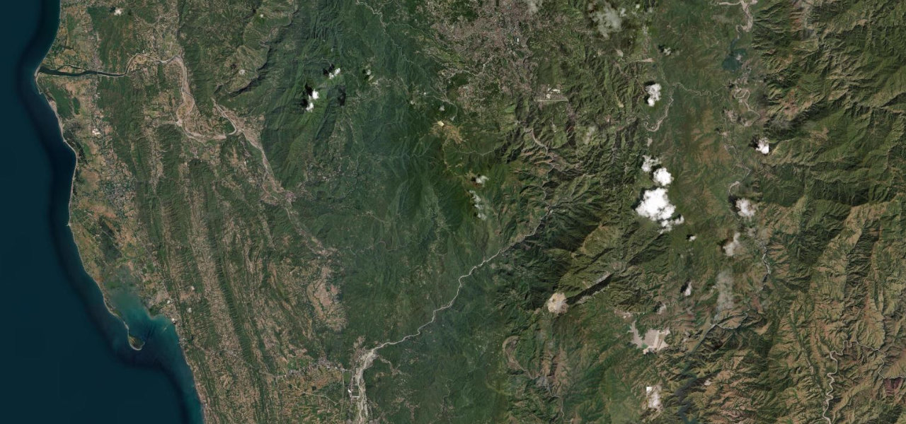 Satellite map of Kennon Road, Philippines