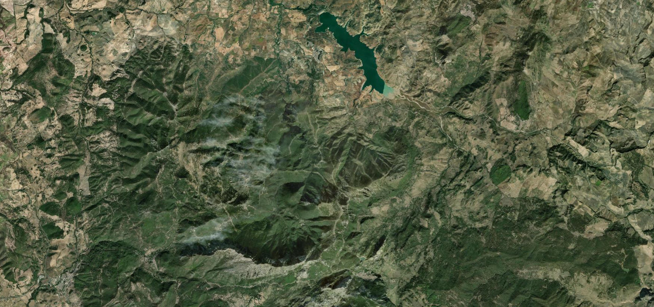 Satellite map of Puerto de las Palomas