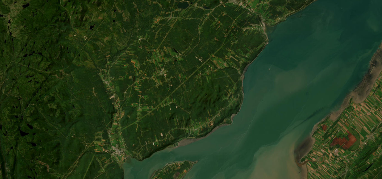 Satellite map of Route du Fleuve