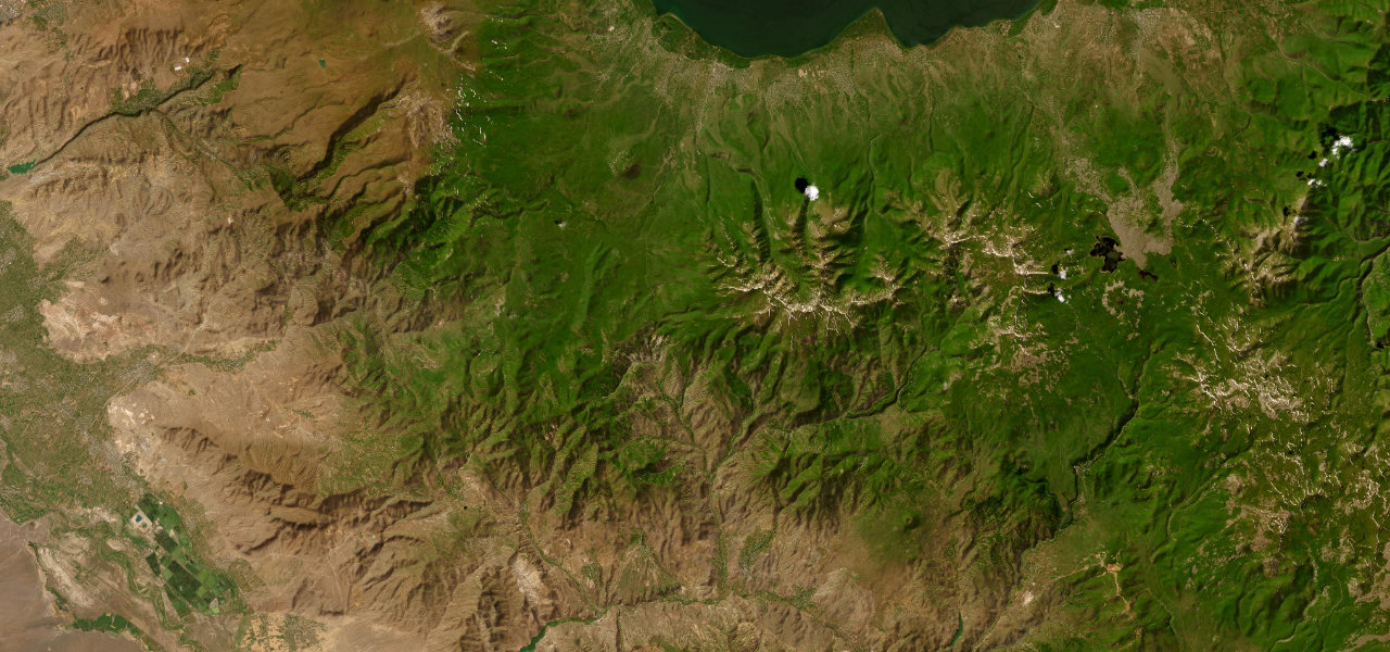 Satellite map of Selim Pass, Armenia