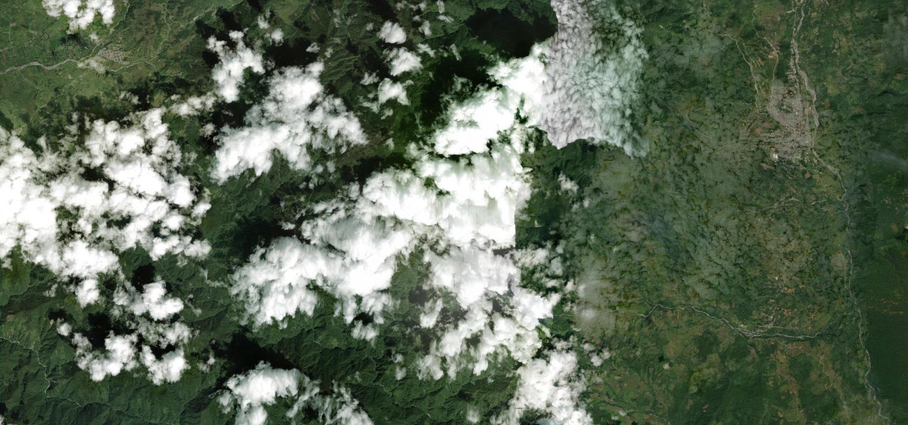 Satellite map of Trampolín de la Muerte, Colombia