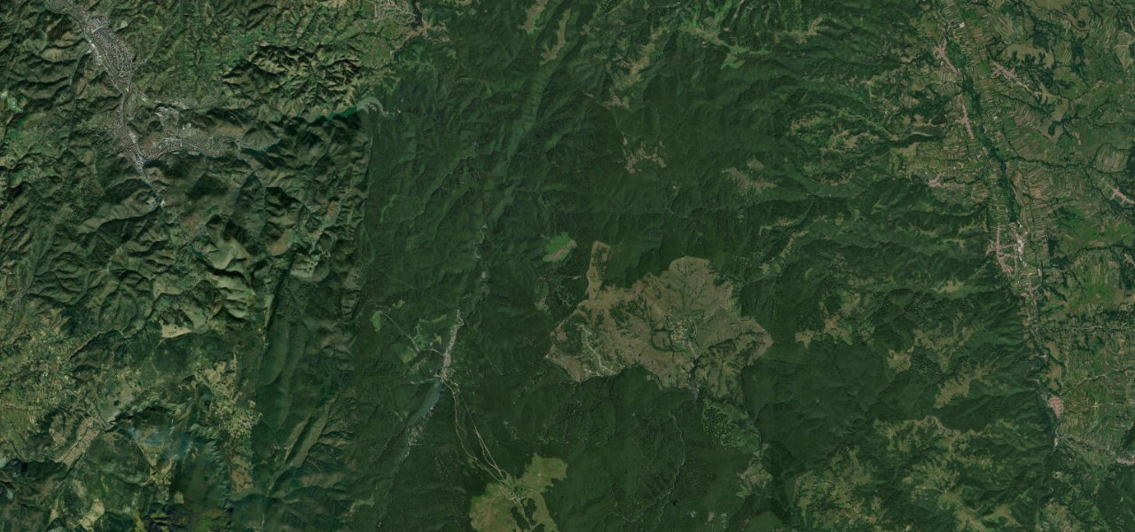 Satellite map of TransSemenic, Romania