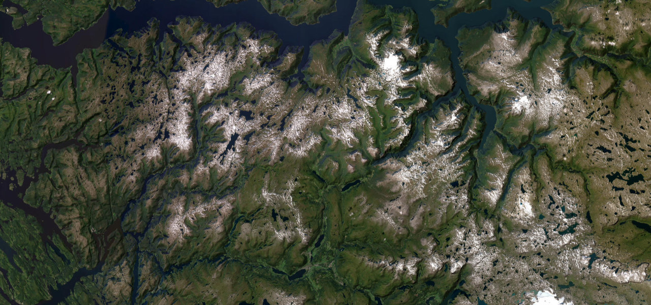 Satellite map of Vikafjellsvegen, Norway